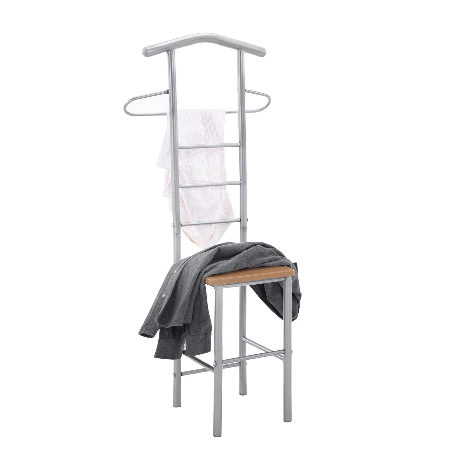 HERRENDIENER JIVO - Buchefarben, Metall (53/121/47cm) - CARO-Möbel