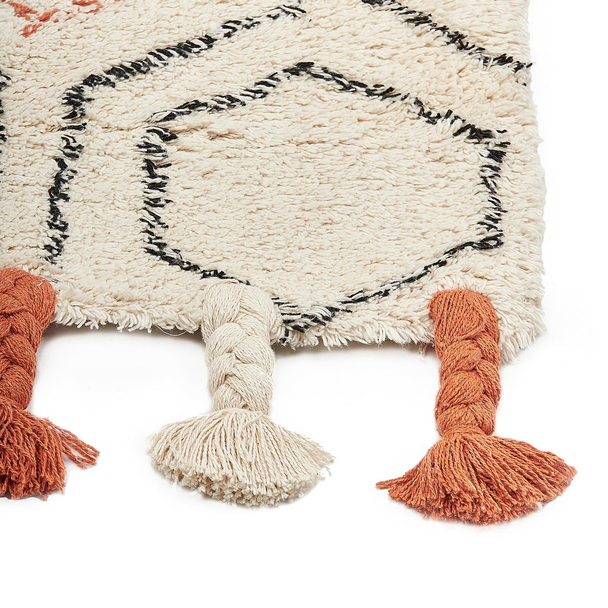 KURZFLOR-TEPPICH Hajipur 200/140 cm - Beige, Textil (140/200cm) - Beliani