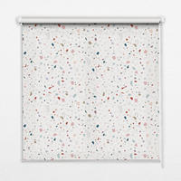 VNÚTORNÁ roleta - okenná roleta - roleta - 100x140 cm - Grafické prvky - sivá, plast (100/140/0.5cm) - TULUP