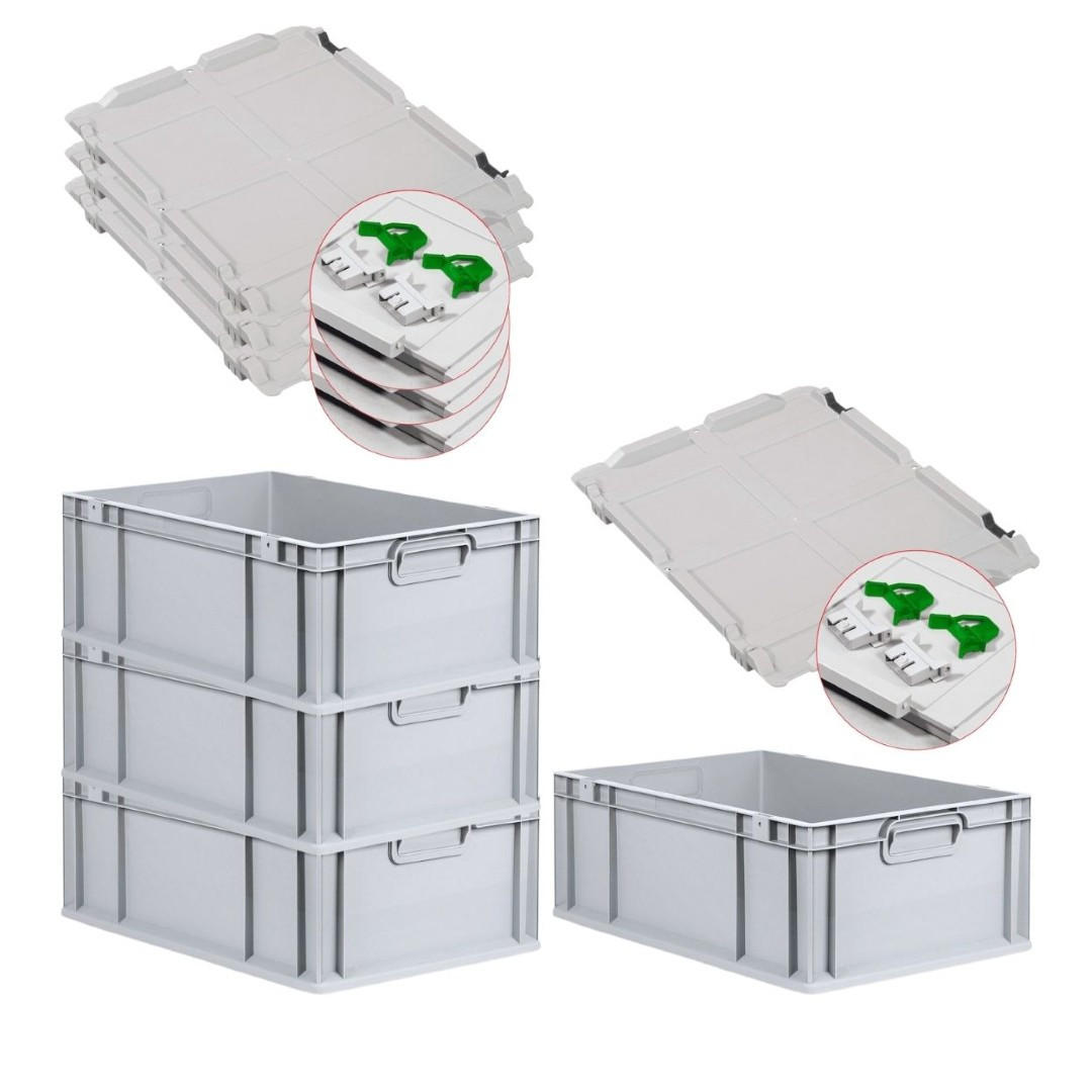 Proregal Eurobox Grün 40x22x60 cm
