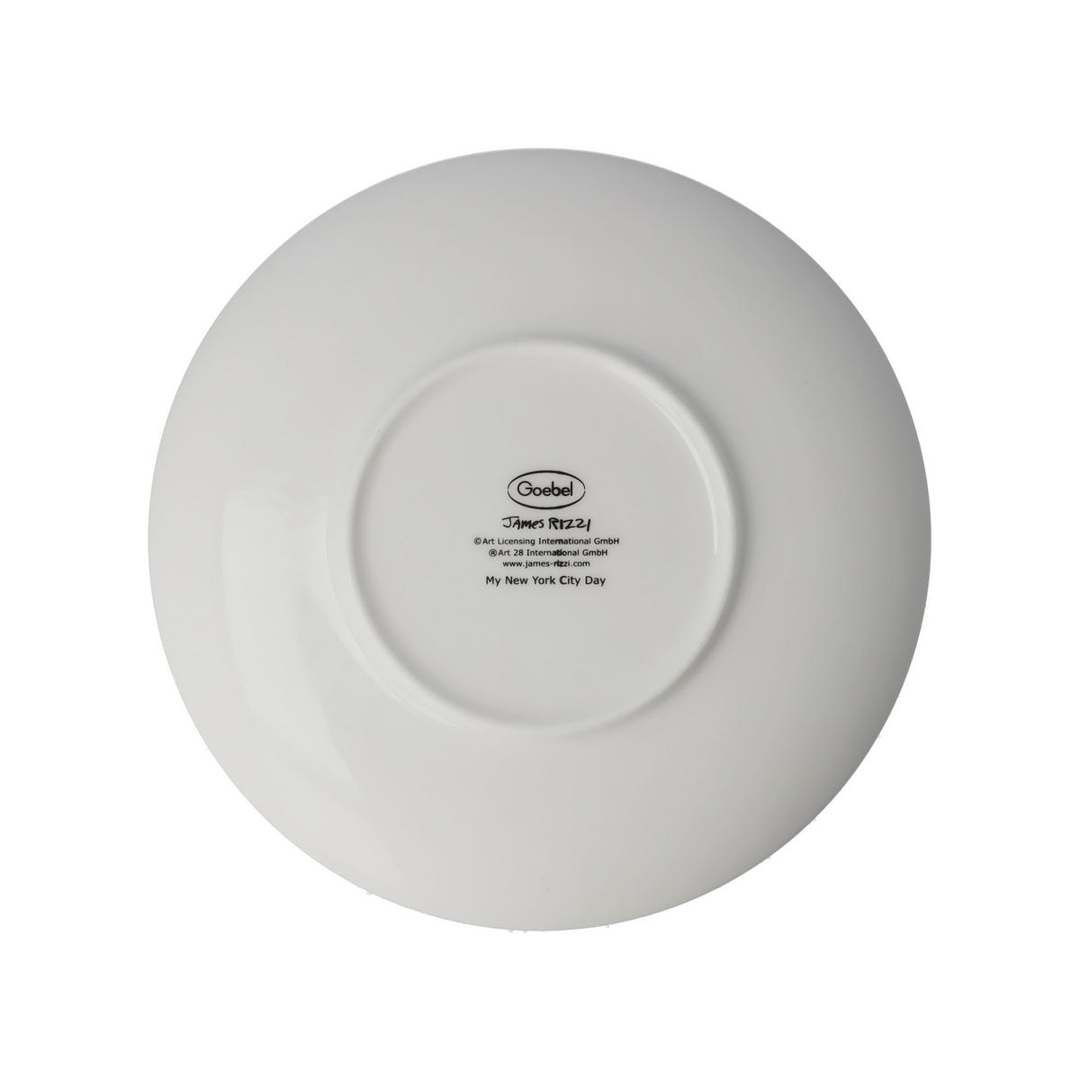 TEETASSE James Rizzi My New York City Day, Fine Bone China, Bunt, 250 ml - Multicolor, Keramik (0.25L) - Goebel