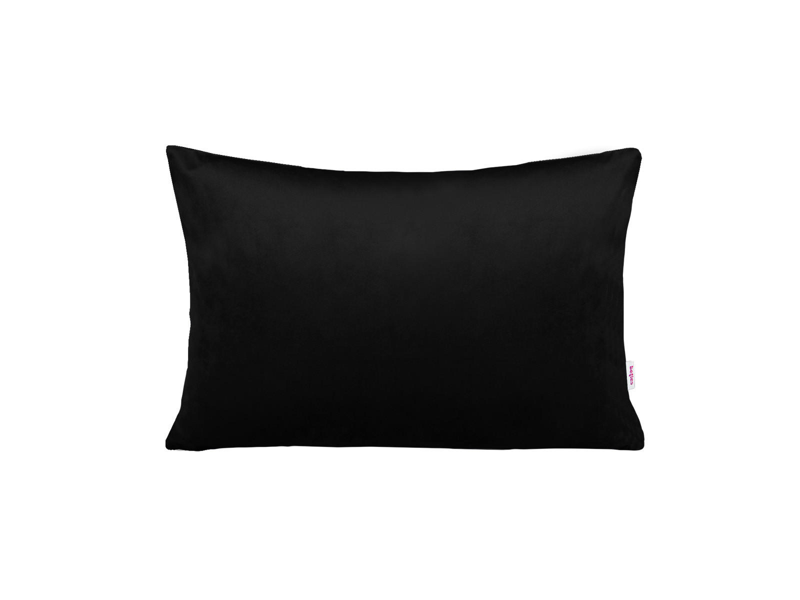 KISSENHÜLLE Samt&Sonders schwarz 25/35 cm - Schwarz, Textil (25/35cm) - beties Heimtextil