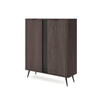 KOMMODE Velia - Braun, Holzwerkstoff (113.2/134.2/38cm) - Pillovely