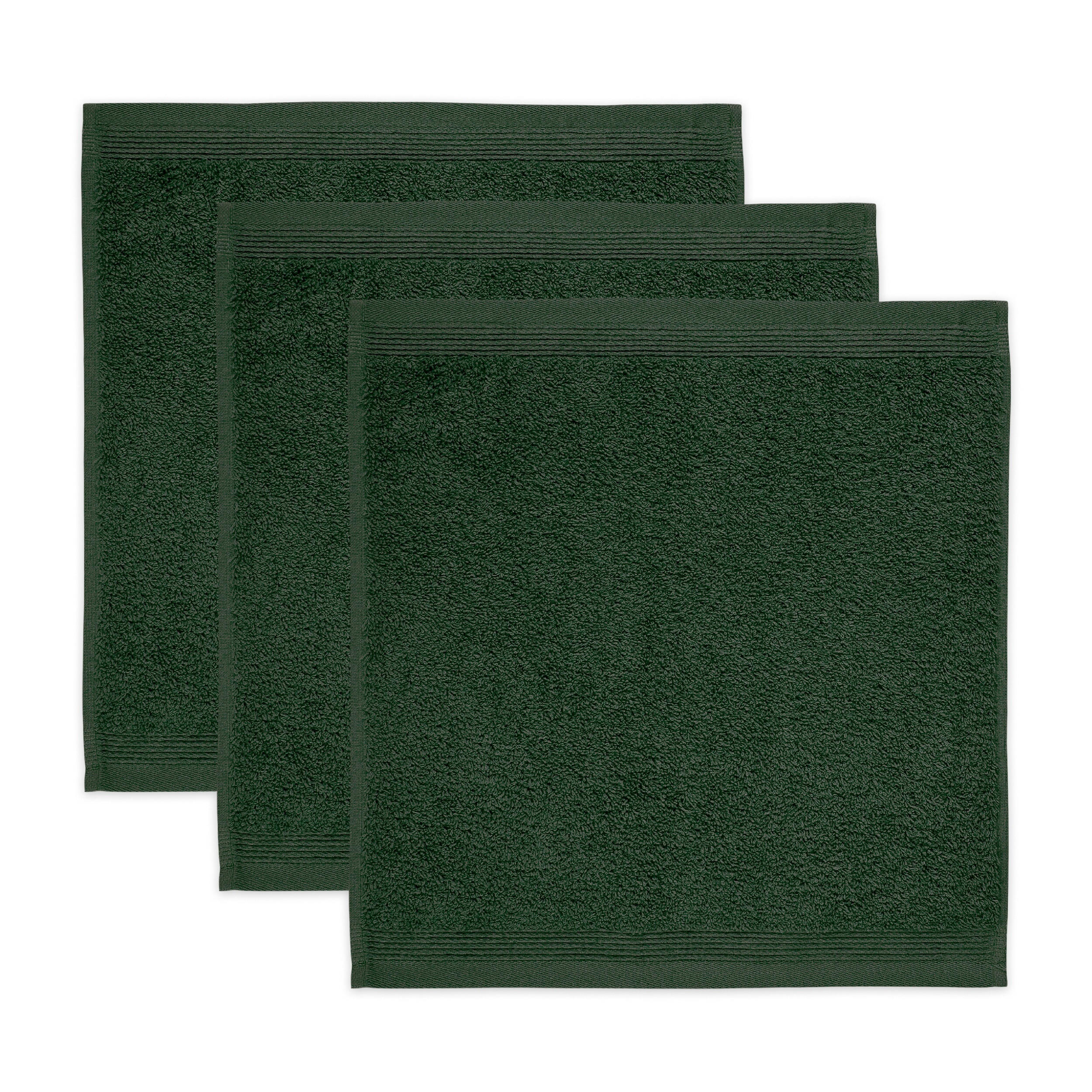 SEIFTUCH SUPERWUSCHEL 3ER PACK - Dunkelgrün, Textil (30/30cm) - MÖVE
