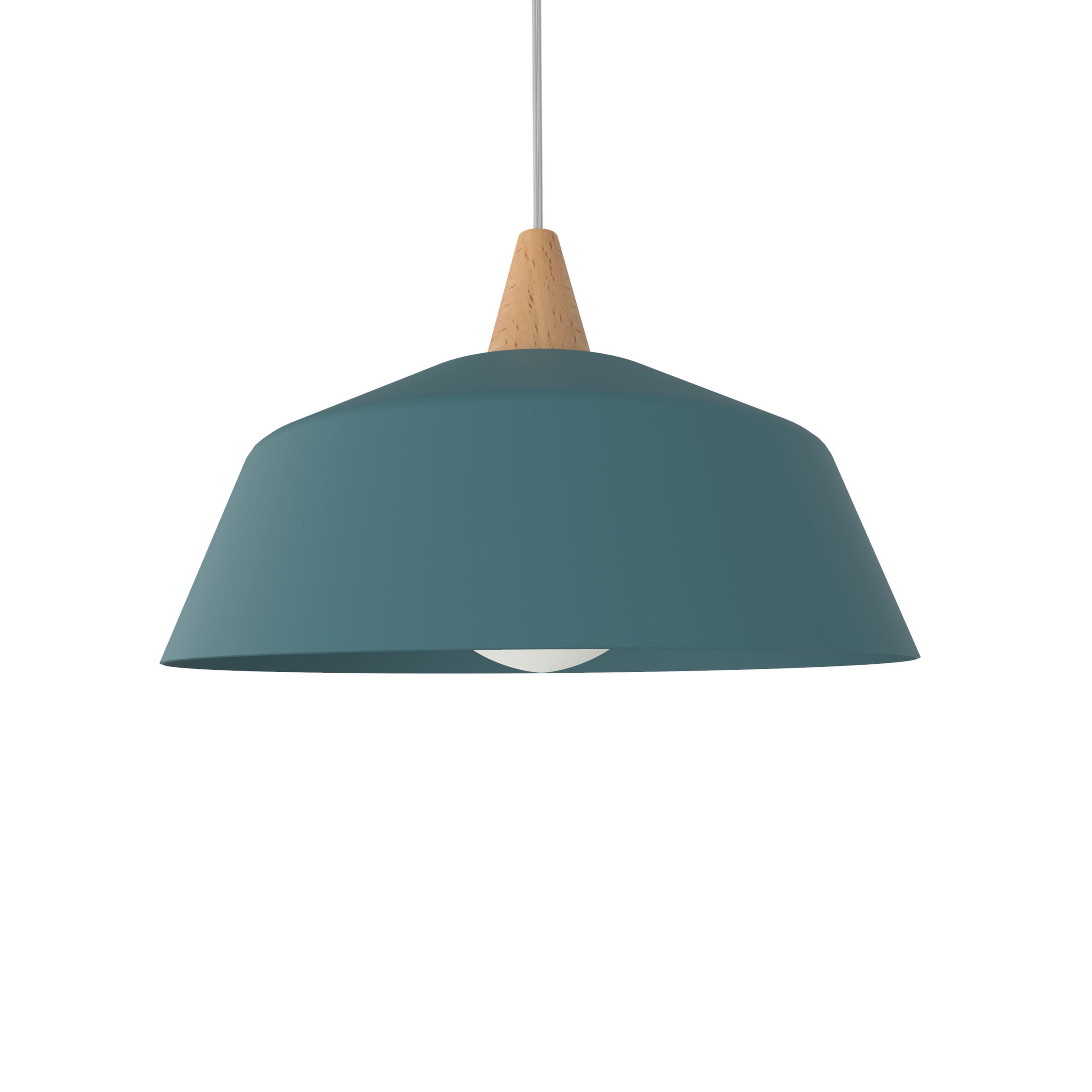 Lumicom Hängeleuchte Blau 35x13x35 cm
