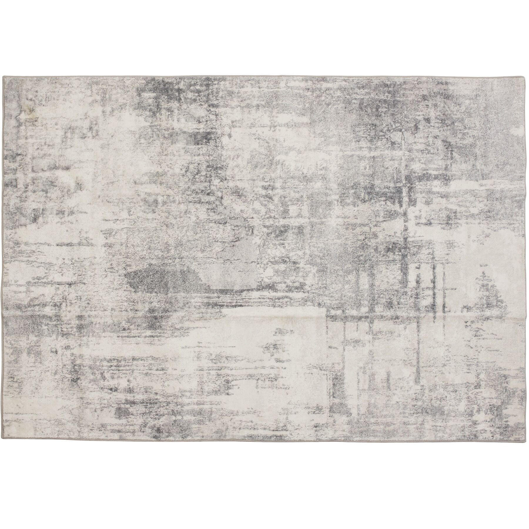 TEPPICH Vintage Design Nadira,rutschfeste Unterseite,beige/grau - Beige/Grau, Textil (120/170cm) - tectake