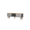 LOWBOARD Denver II 160/47,2/35 cm - Grau, Holzwerkstoff (160/47/35cm) - Kocot Kids