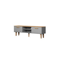 LOWBOARD Denver II 160/47,2/35 cm - Grau, Holzwerkstoff (160/47/35cm) - Kocot Kids