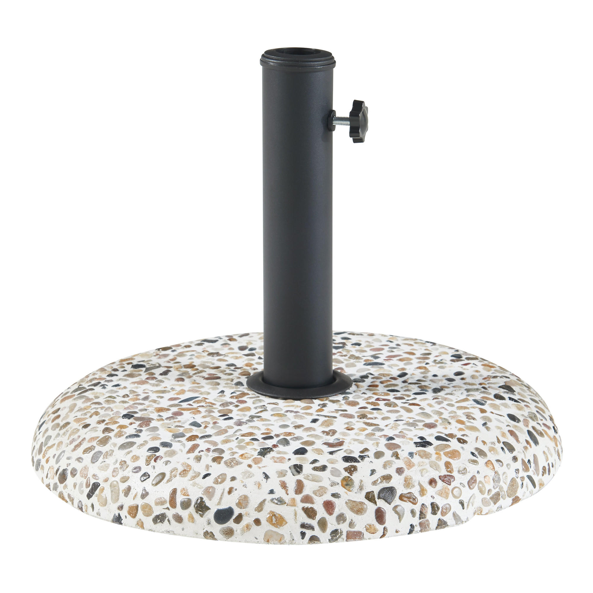 SONNENSCHIRMSTÄNDER Bitritto - Multicolor, Stein (45/45cm) - casa.pro