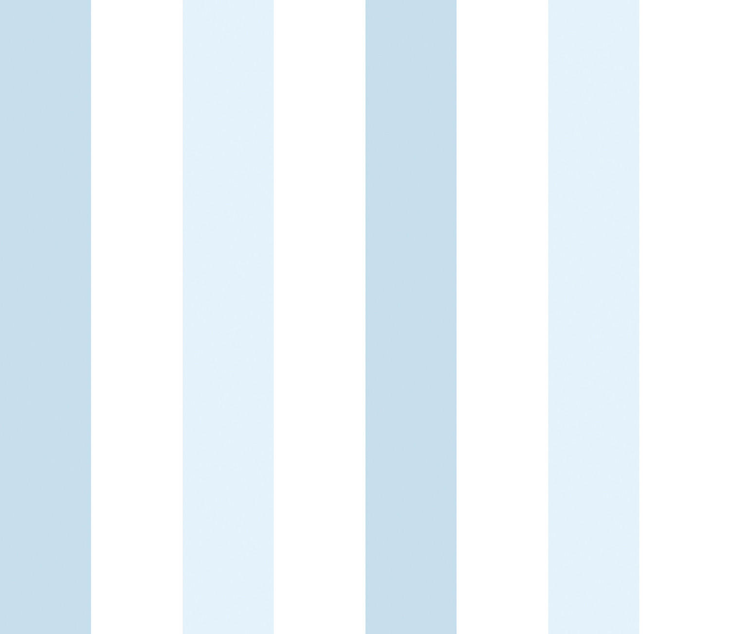 TAPETE Streifen 53 cm x 10 m - Blau, Papier (53/0.1cm) - Sanders & Sanders