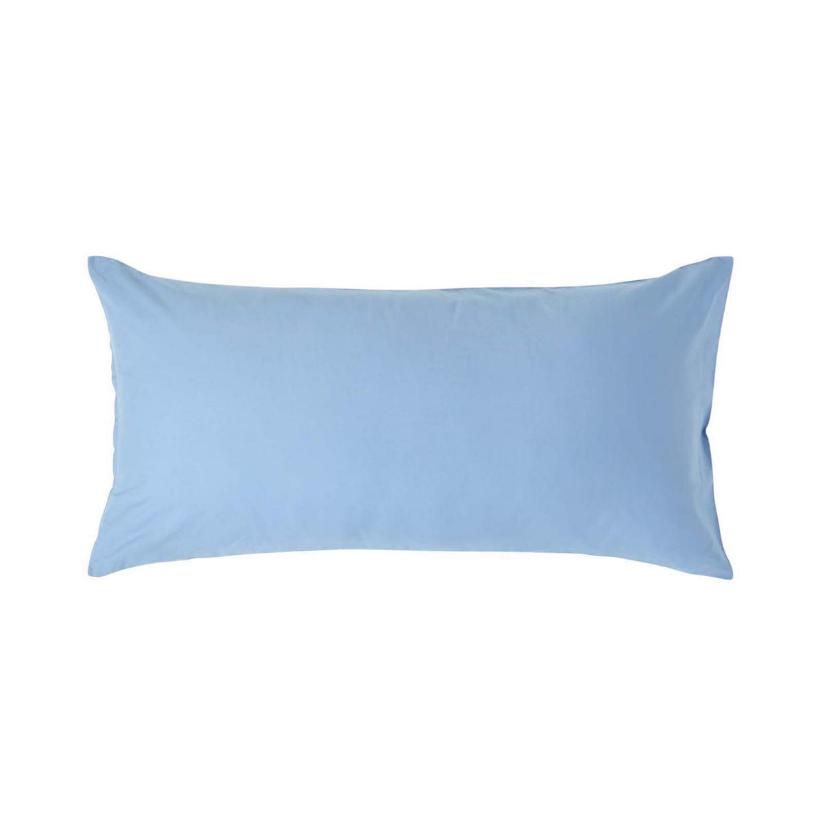 KISSENBEZUG Perkal, Ägyptische Baumwolle, Fadendichte 200 - Blau, Textil (40/80cm) - Homescapes