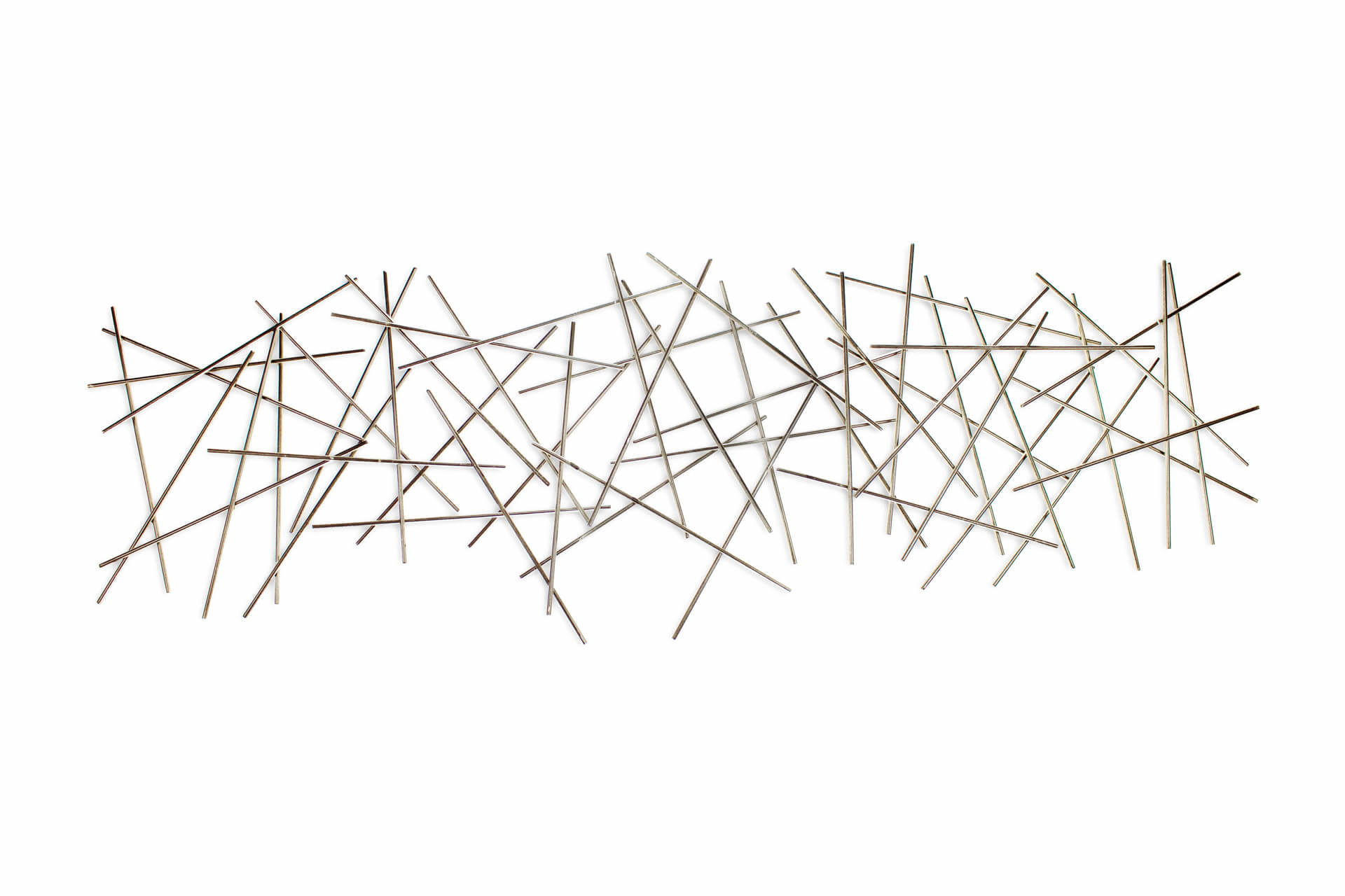 WANDDEKO Gold 150/50 cm - Goldfarben, Metall (1.6/50/4cm) - KUNSTLOFT