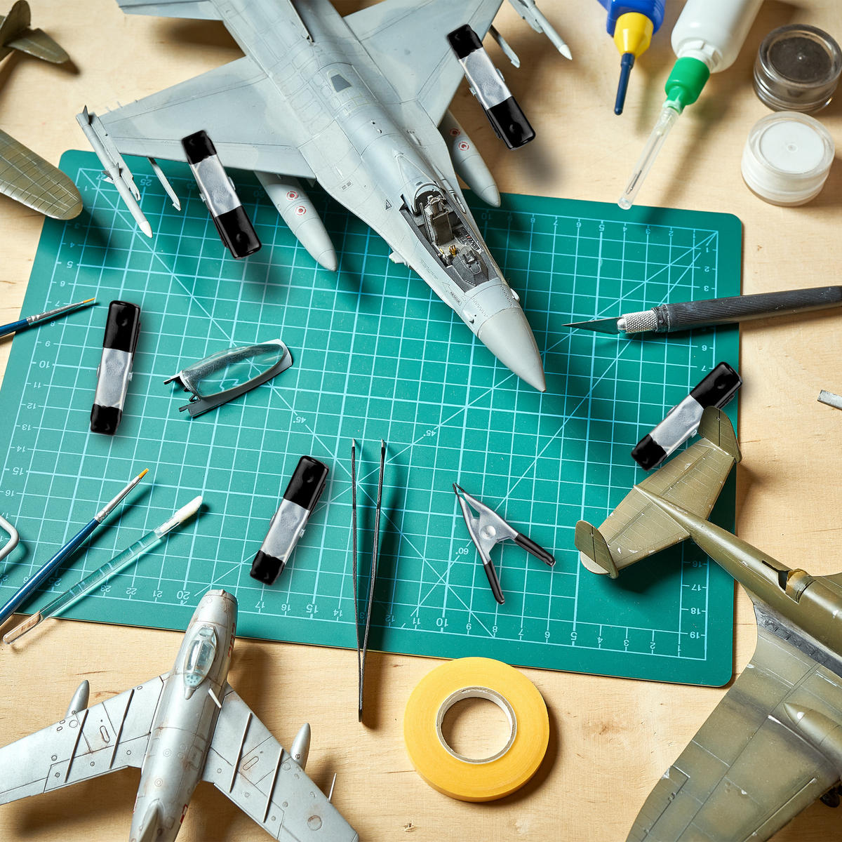 36XKLEŠČE - večbarvno, kovina/umetna masa (1.5/3/5cm) - Relaxdays