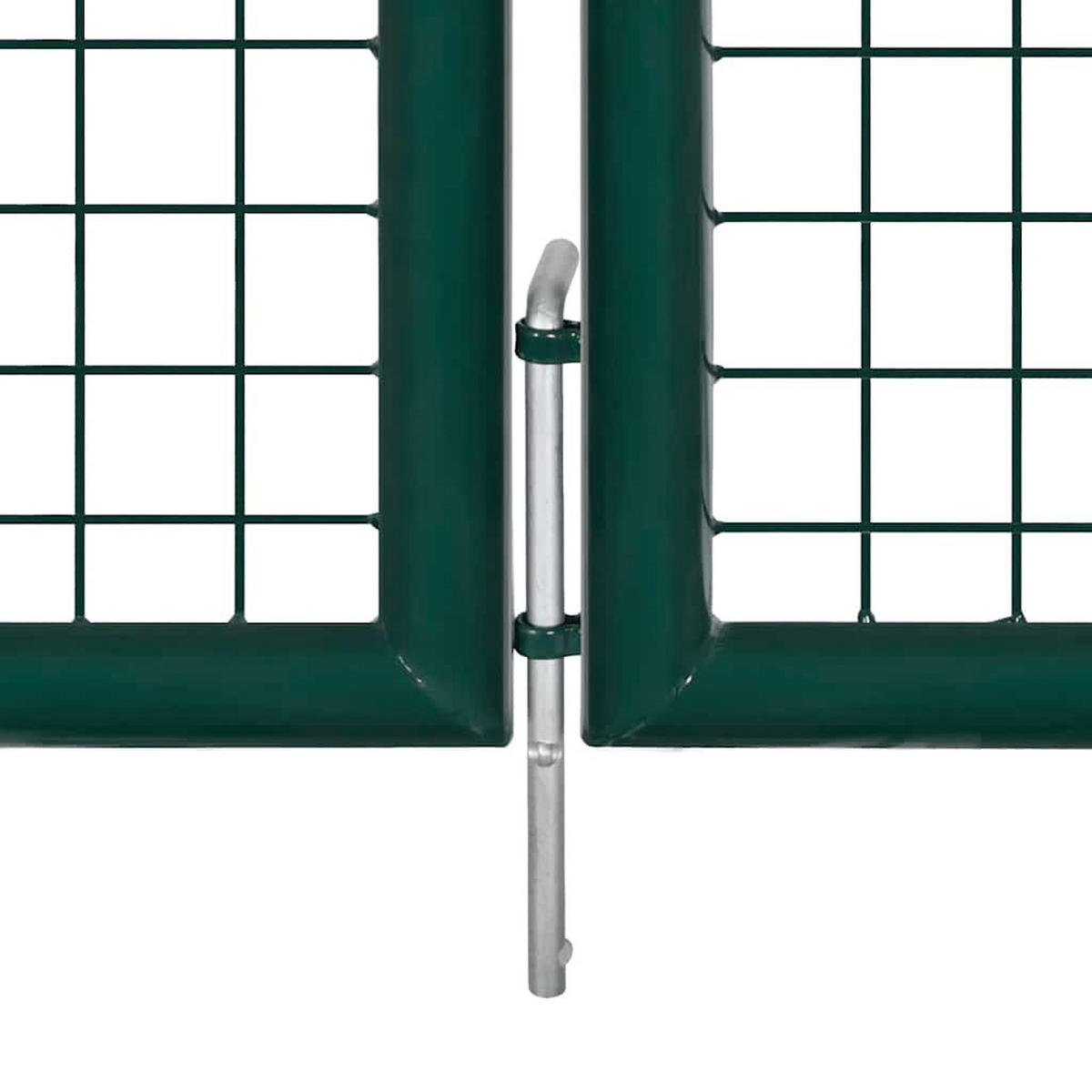 GARTENGITTER Für Tor Zaun Tür Und Wand 300/175 Cm - Grün, Metall (306/225cm) - vidaXL