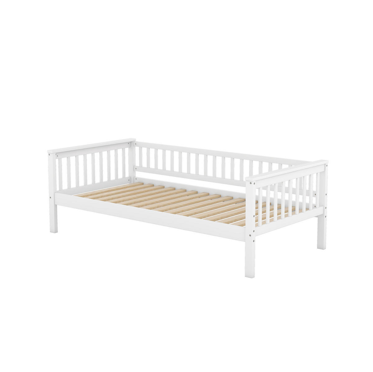 ETAGENBETT 90/200 cm Weiß mit Schubladen und umwandelbar - Weiß, Holz (140/200cm) - OKWISH