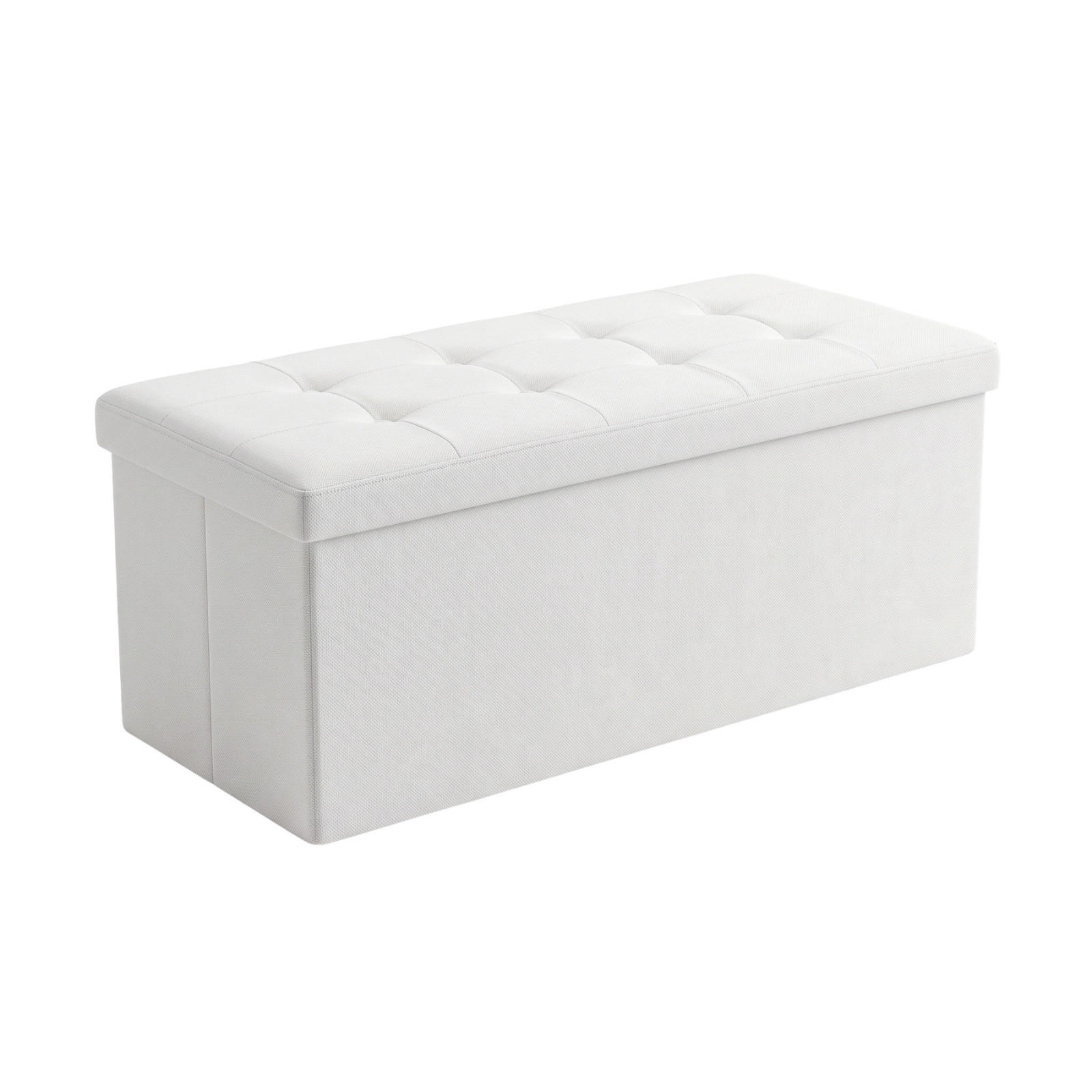 HOCKER mit Stauraum 110/38/38 cm - Beige, Textil (38/38/110cm) - SCENA LIVING