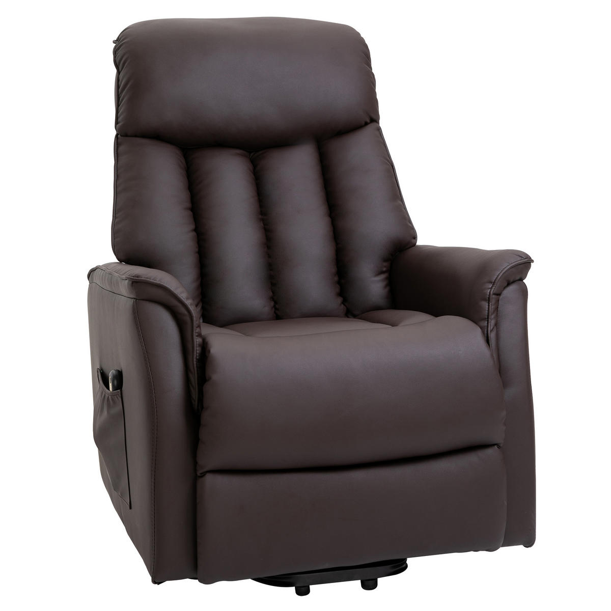 RELAXSESSEL DE-06326 elektrisch mit Aufstehhilfe, 145° neigbar Braun - Braun, Metall (94/104/80cm) - ComfortXL