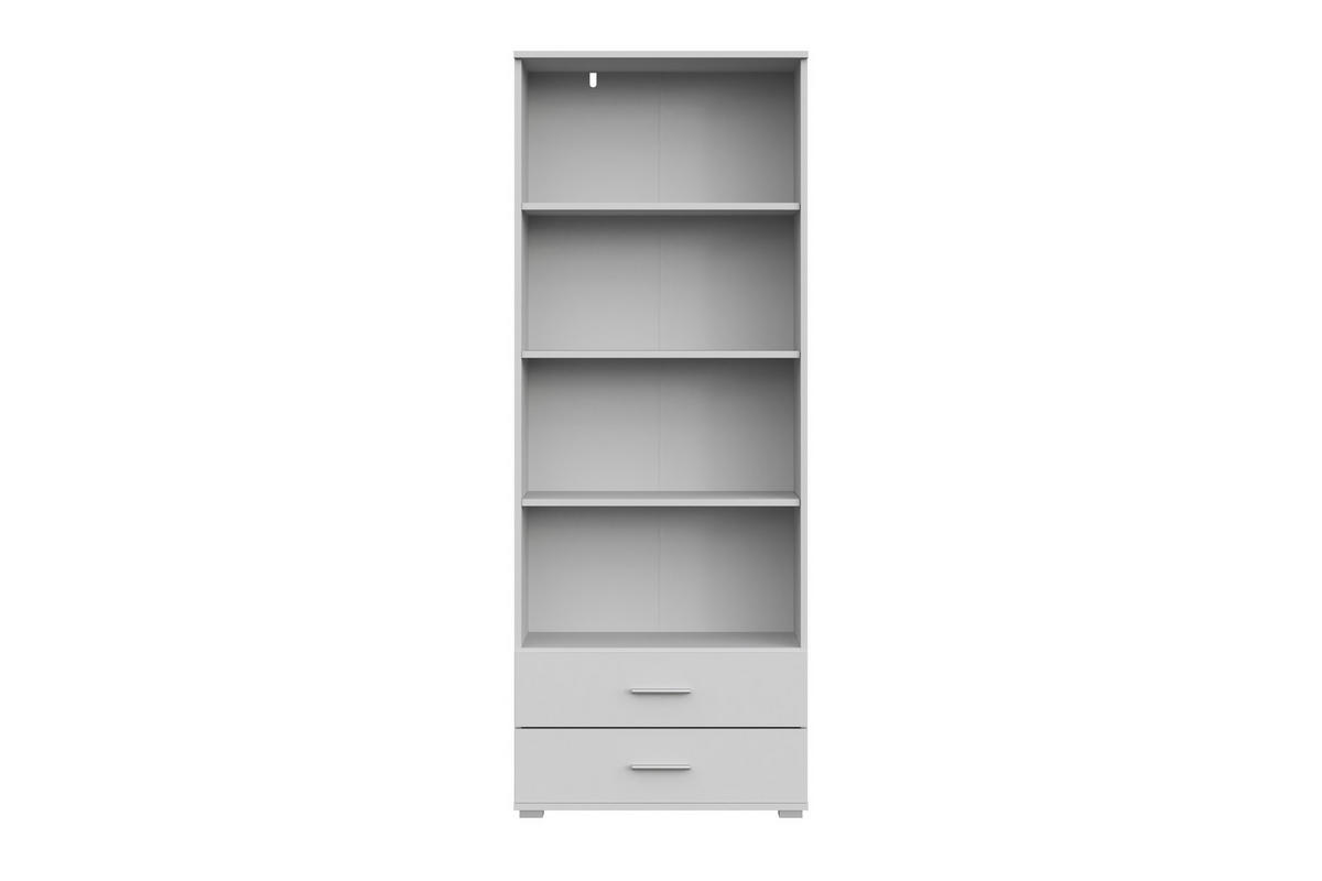 BÜCHERREGAL Weiß 40/180/34 - Weiß, Holzwerkstoff (40/180/34cm) - RAUMHIRSCH FURNITURE