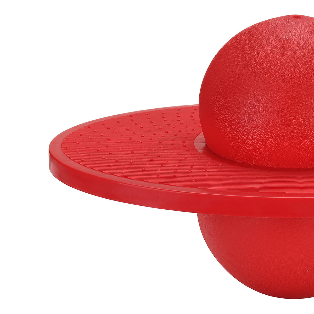 POGO Ball - Rot, Kunststoff (39/28cm) - Relaxdays