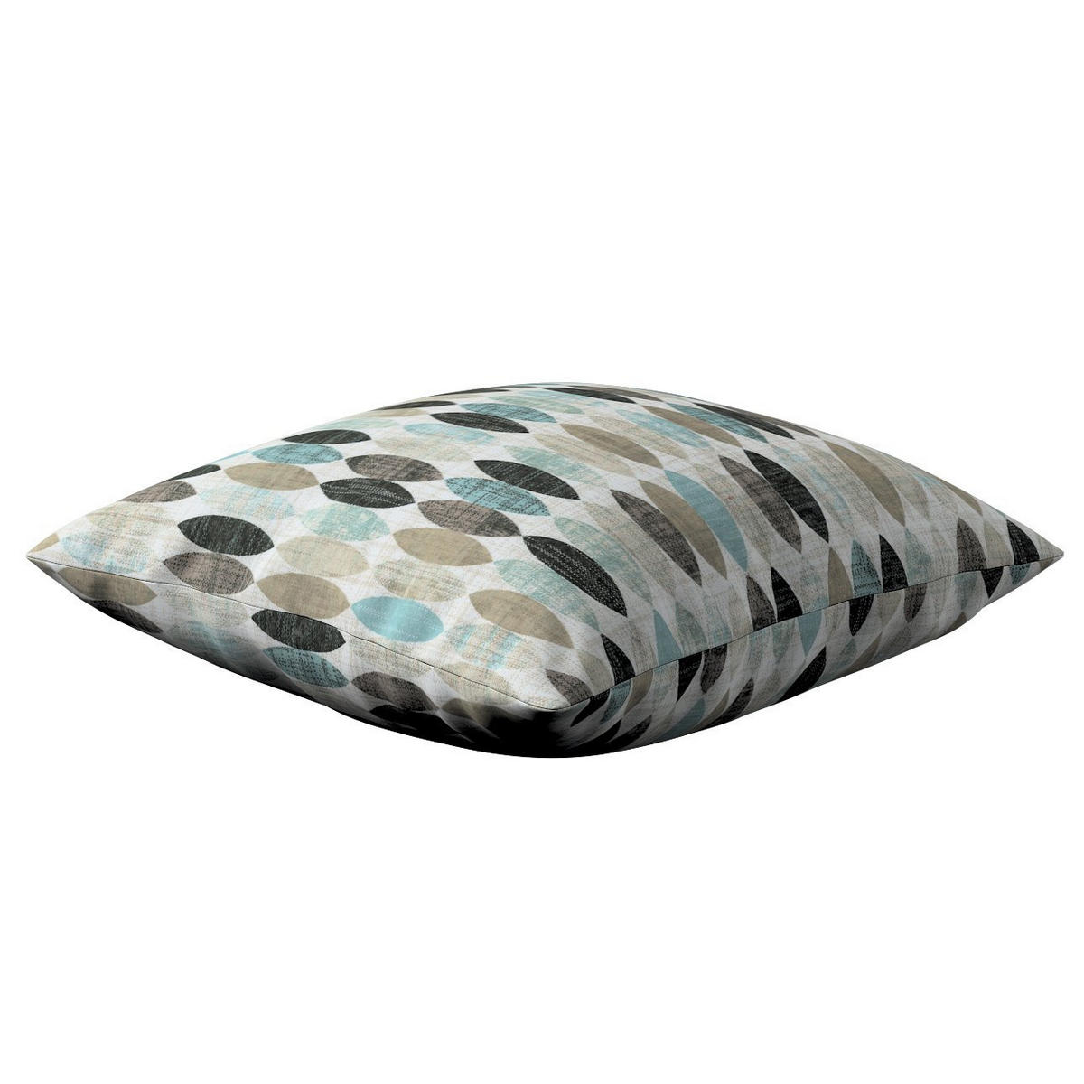 KISSENHÜLLE Modern blau, 50x50cm - Blau, Textil (50/50cm) - Dekoria