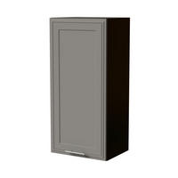 HÄNGESCHRANK Salo W4/45 Schwarz / Dust Grey Matt 45 / 32,5 / 96cm - Schwarz/Grau, Holz/Holzwerkstoff (45/96/32.5cm) - Feldmann-Wohnen