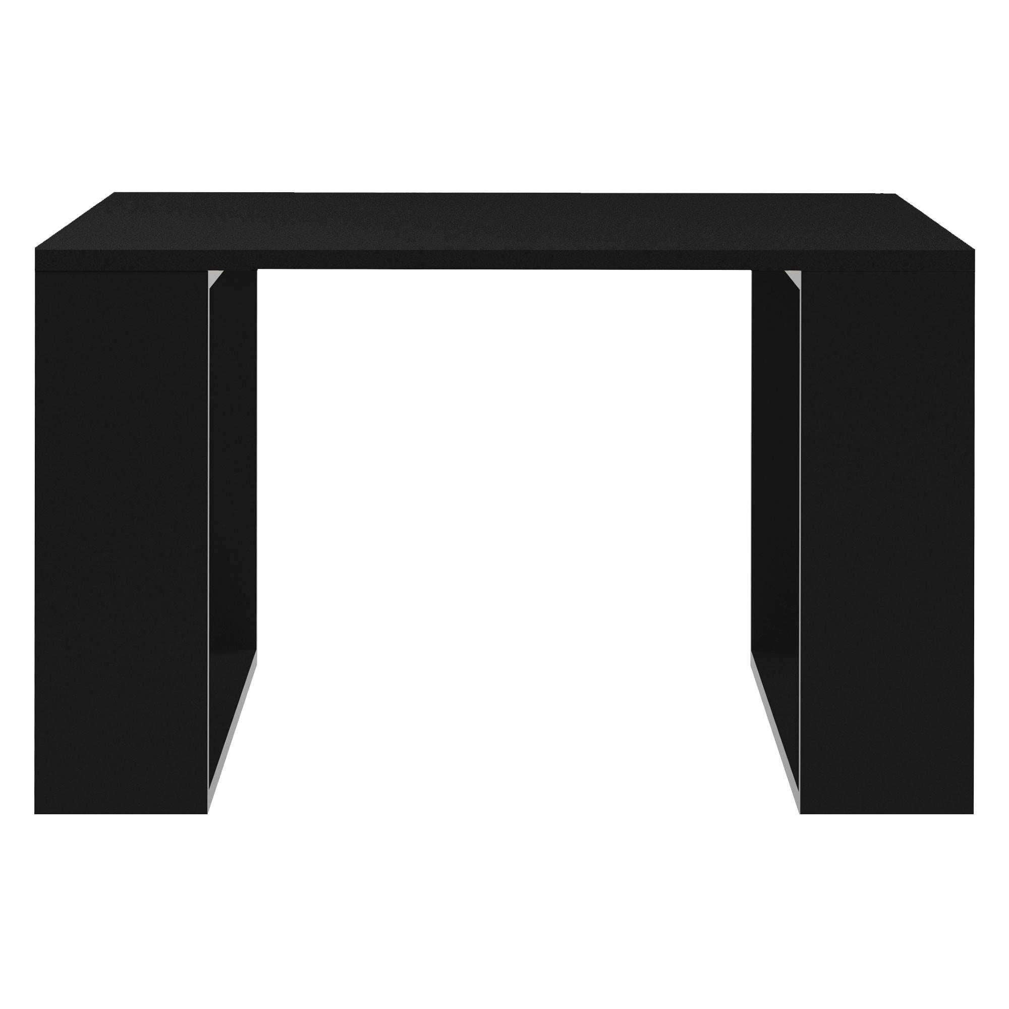 COUCHTISCH rechteckig Schwarz 65/65/40 cm - Schwarz, Holzwerkstoff (65/40/65cm) - ML-DESIGN