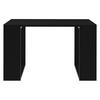 COUCHTISCH rechteckig Schwarz 65/65/40 cm - Schwarz, Holzwerkstoff (65/40/65cm) - ML-DESIGN