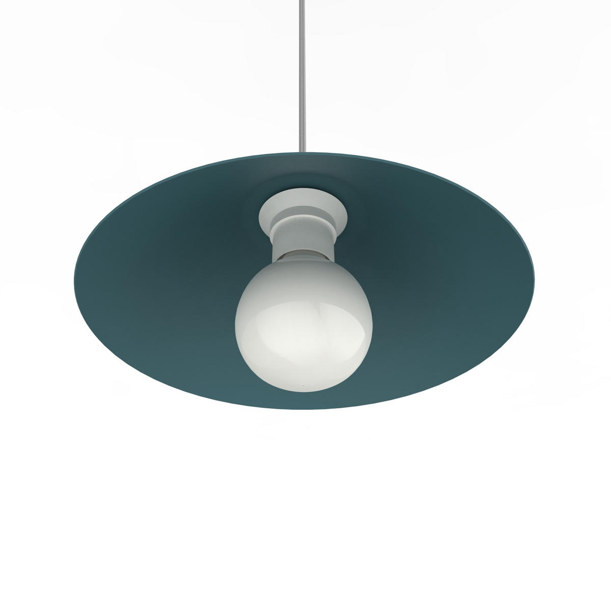 HÄNGELEUCHTE Funnel D25 - Blau, Metall (25/25/16cm) - Lumicom