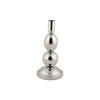 KERZENLEUCHTER Dazzle Medium Silber 10/10/21 cm - Silberfarben, Metall (10/21/10cm) - Present Time