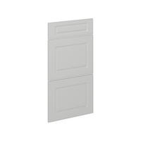 KÜCHENFRONT R-Line Weiß Landhaus 39.6 x 70.4 cm Möbelfront für den Schubladenunterschrank - Weiß, Holzwerkstoff (39.6/70.4/1.6cm) - Vicco
