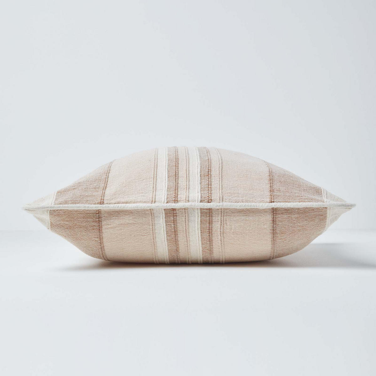 KISSENHÜLLE Morocco Stripe 45/45 cm, 100% Baumwolle - Beige, Textil (45/45cm) - Homescapes