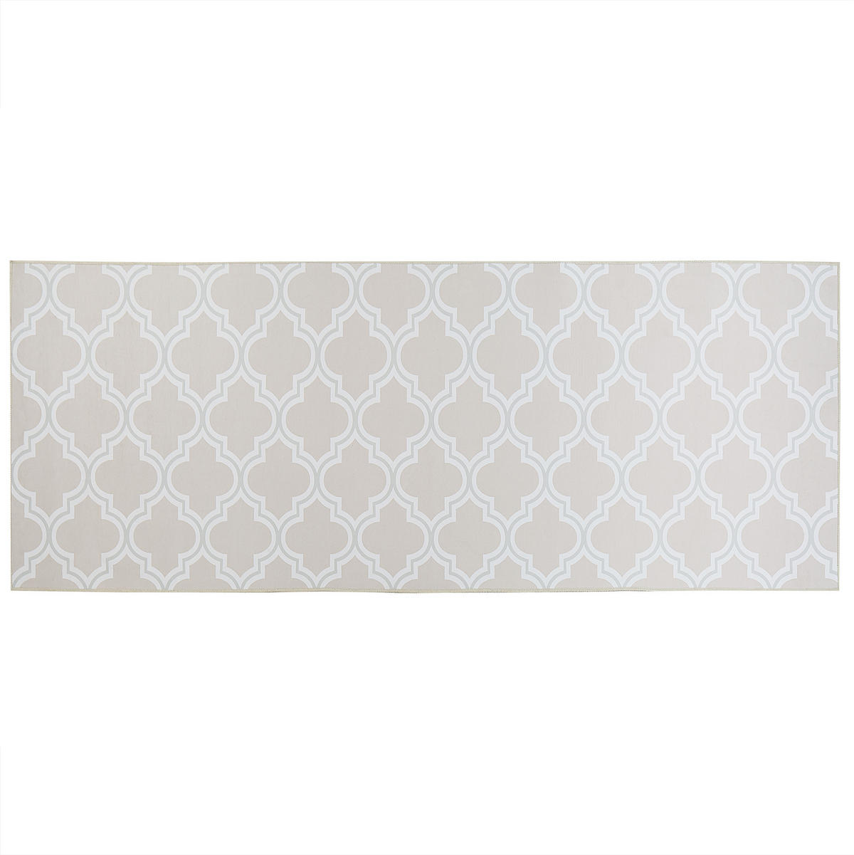 TEPPICHLÄUFER Kadayal 200/80 cm - Beige, Kunststoff (80/200cm) - Beliani