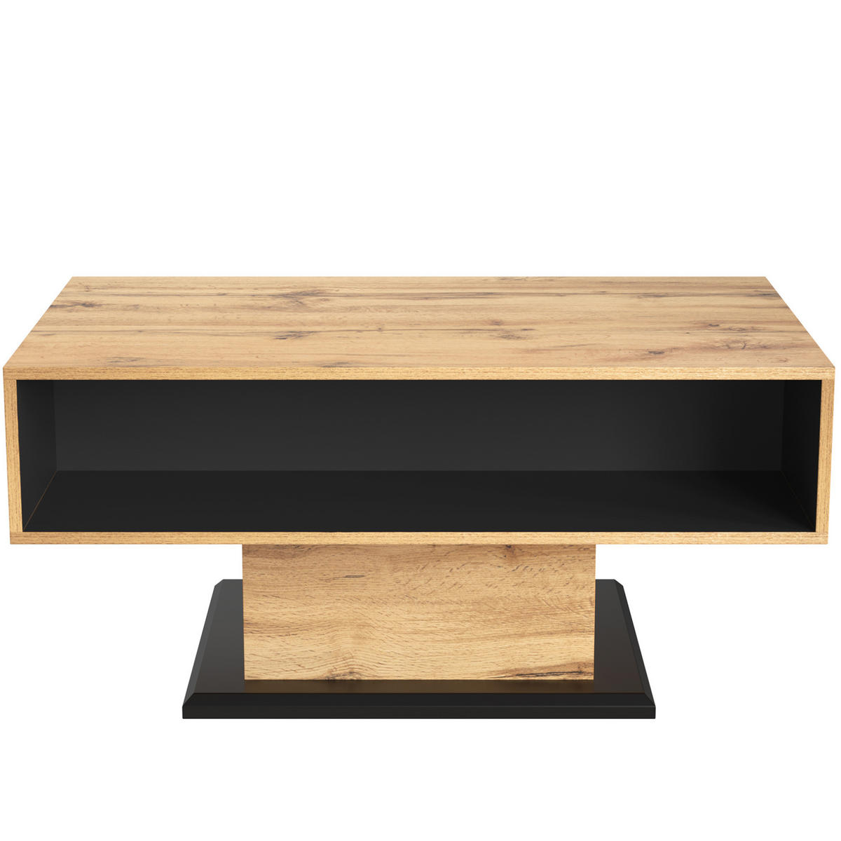 COUCHTISCH 100/47/60 cm in Natur aus Spanplatte mit Schublade und Stauraum - Naturfarben, Holzwerkstoff (100/60/47cm) - OKMYHOME