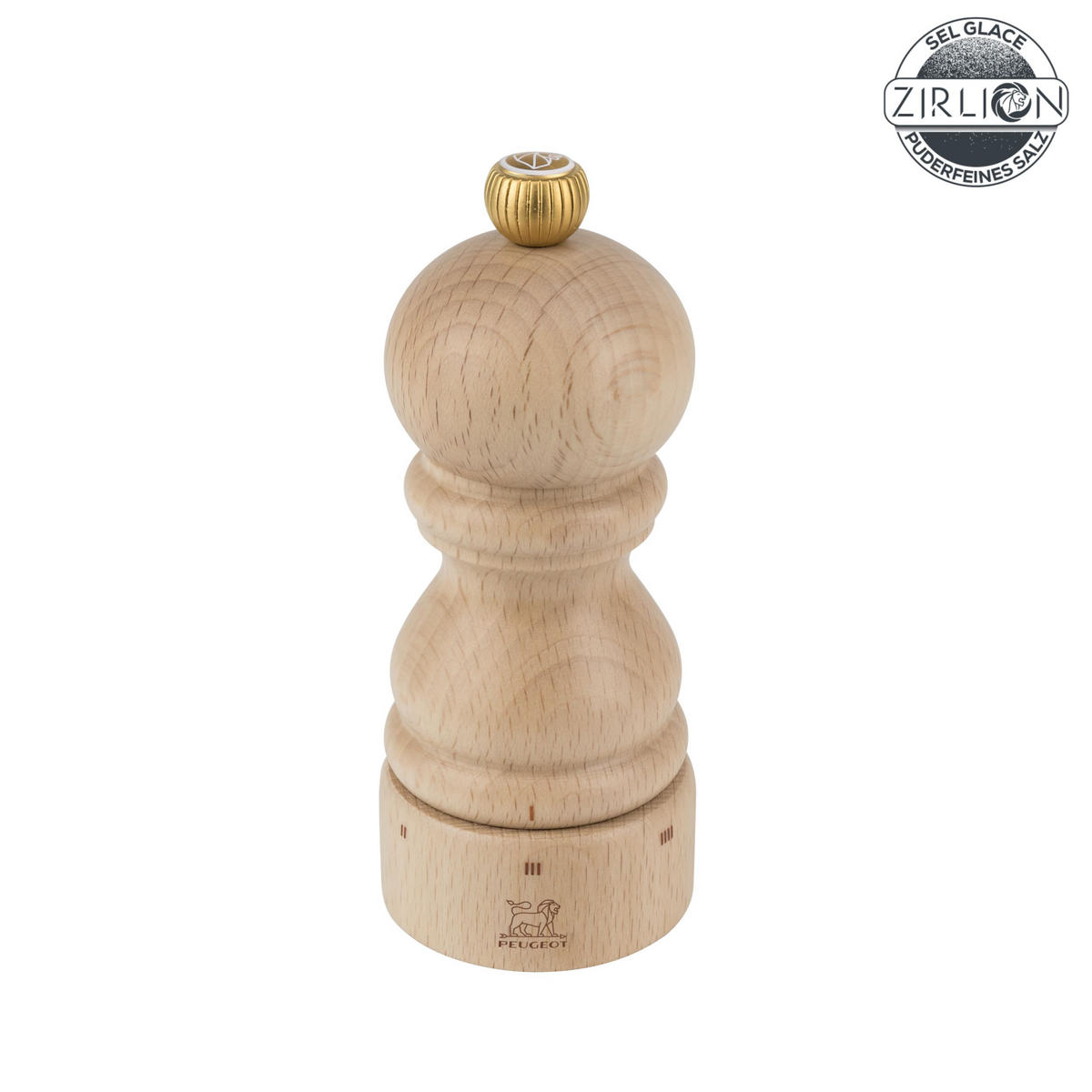 SALZMÜHLE Paris uSelect 12cm Buchenholz Natur Zirkonia-Mahlwerk - Braun, Holz (5.9/12/5.9cm) - PEUGEOT