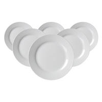 DESSERTTELLER Bianco weiß ø 19 cm 6er Set - Weiß, Keramik (19cm) - Ritzenhoff Breker
