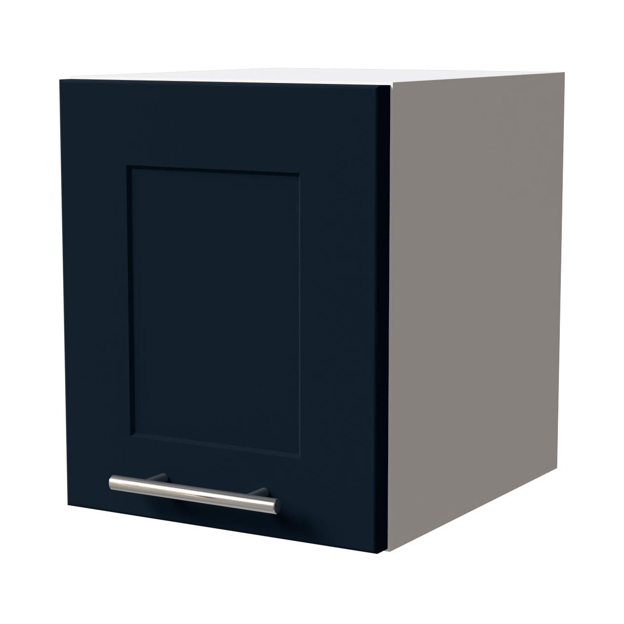 Feldmann-Wohnen Klapphängeschrank Dunkelblau, Weiß 30x36x32.5 cm