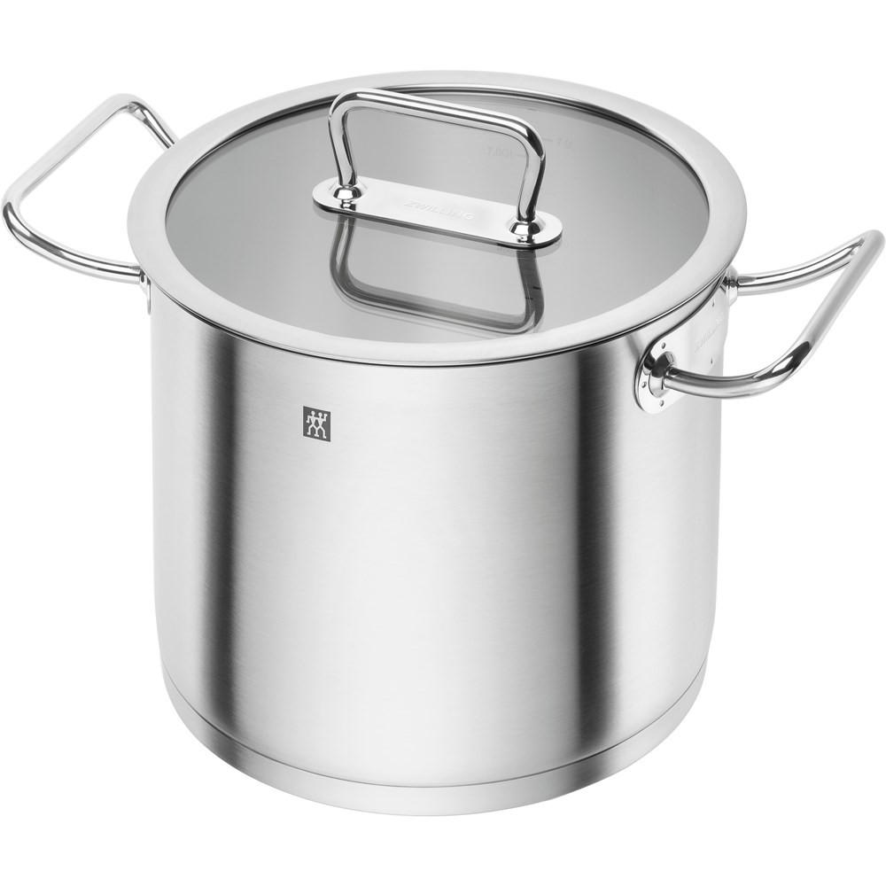 TOPF Silber 36.1/25.8/22.8 cm 651242400 - Silberfarben, Metall (24cm) - Zwilling
