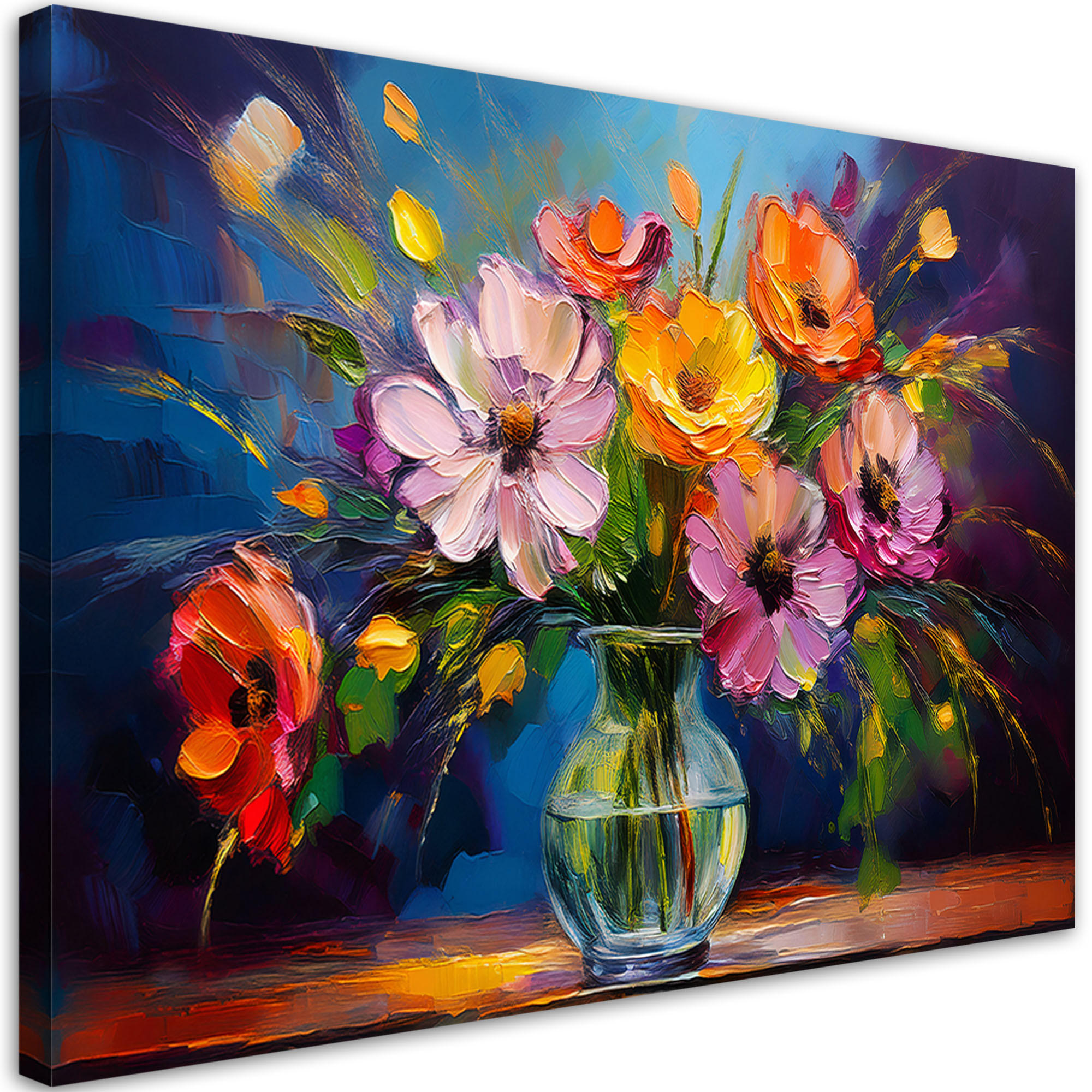 Feeby Wandbild Mehrfarbig 60x40 cm