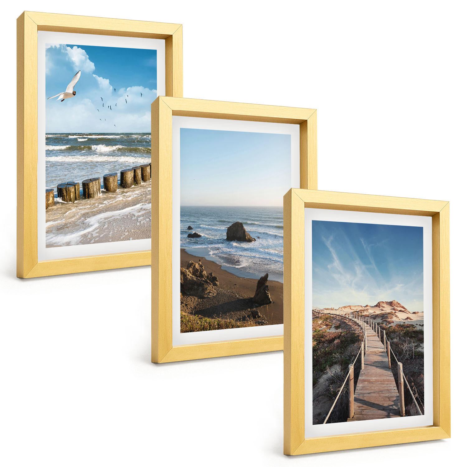 Tulup Bilder Gold 20x30 cm