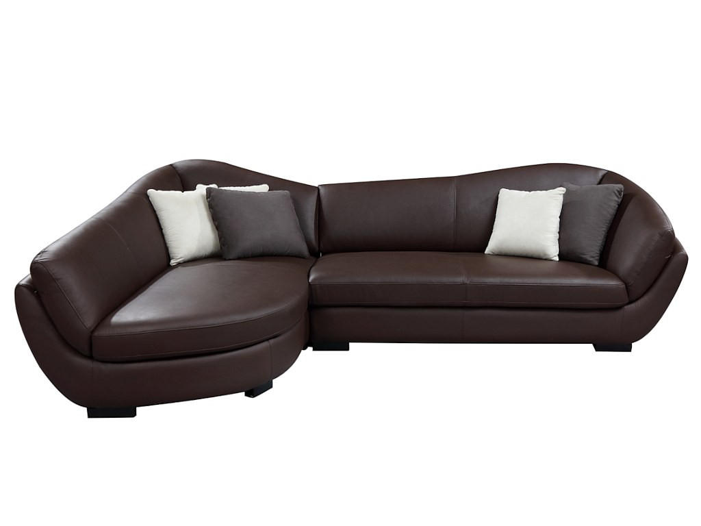 Vente-Unique Sofa Braun 285x85x175 cm