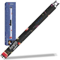 FEUERZEUG Bogen USB wiederaufladbar mit LED-Anzeige Schwarz - Schwarz, Kunststoff (0.5/0.5/10cm)