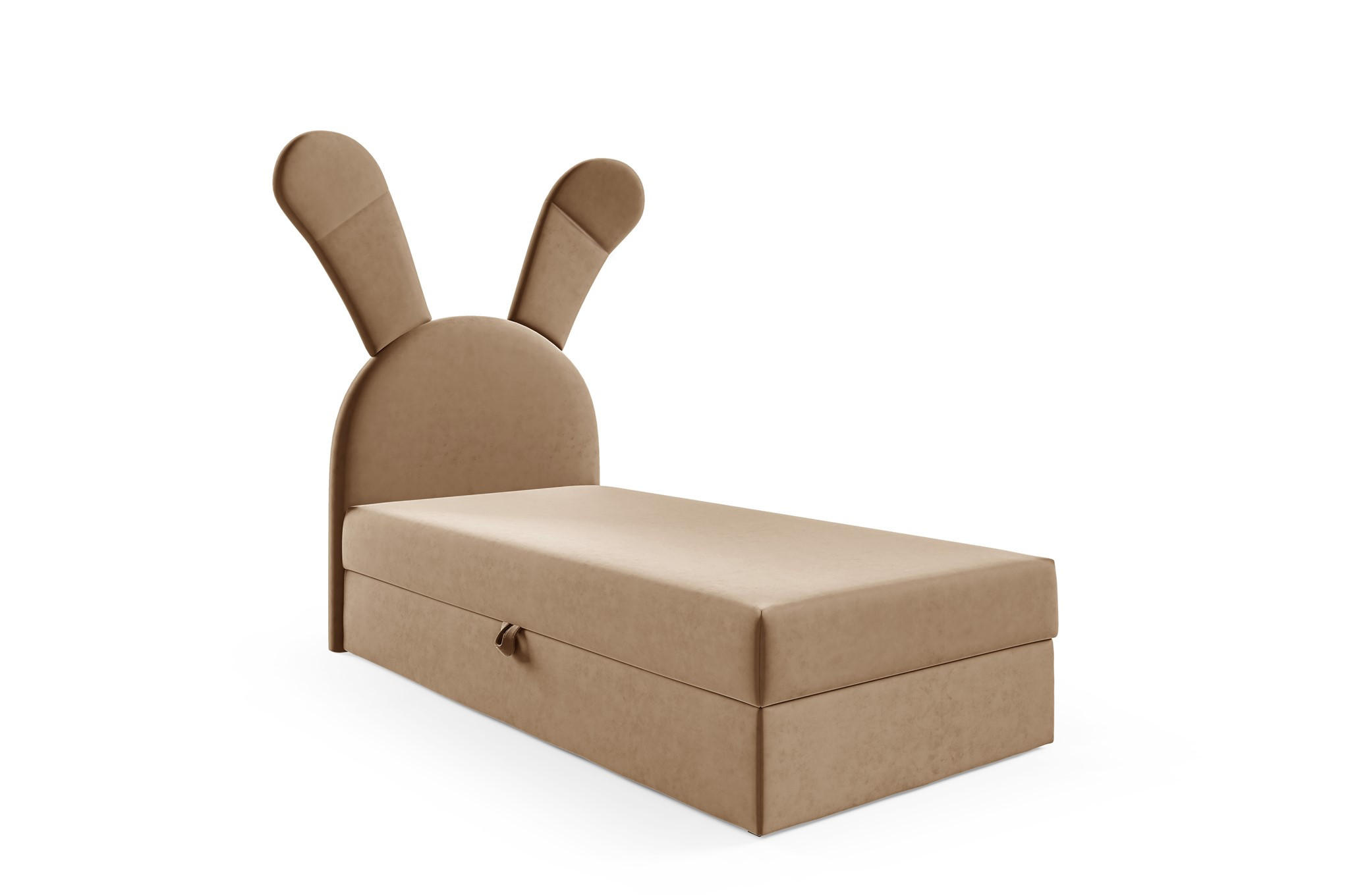 KINDERBETT Polsterbett Matilda - Beige, Holzwerkstoff/Textil (100/200cm) - Fun Möbel
