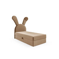 KINDERBETT Polsterbett Matilda - Beige, Holzwerkstoff/Textil (100/200cm) - Fun Möbel