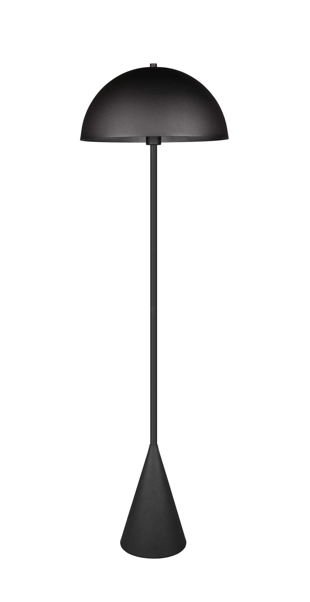 STEHLAMPE ALFIE - Schwarz - 40/40/130 cm - Schwarz, Metall (40/40/130cm) - Trio Leuchten