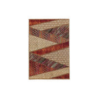 OUTDOORTEPPICH Kenya Beige/Rot 200/285 cm - Beige/Rot, Kunststoff/Textil (200/1cm) - KUNSTLOFT