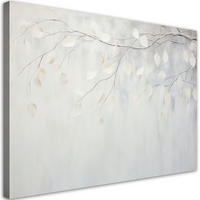 LEINWANDBILD Natur und Botanik 120x80cm - Grau, Textil (120/80cm) - Feeby