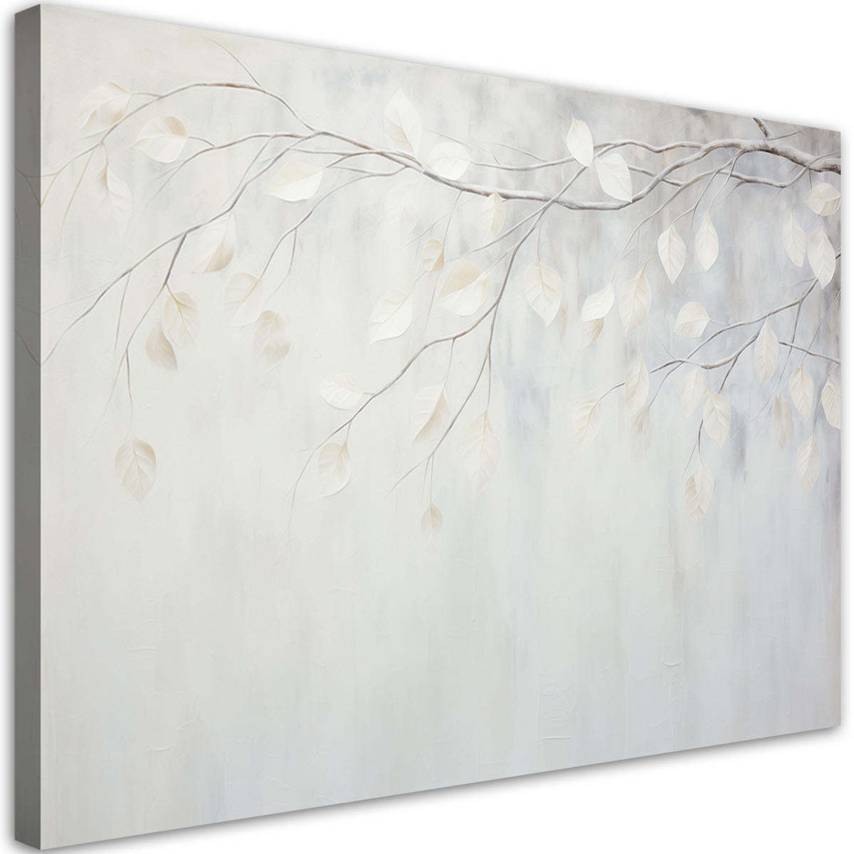 LEINWANDBILD Natur und Botanik 120x80cm - Grau, Textil (120/80cm) - Feeby