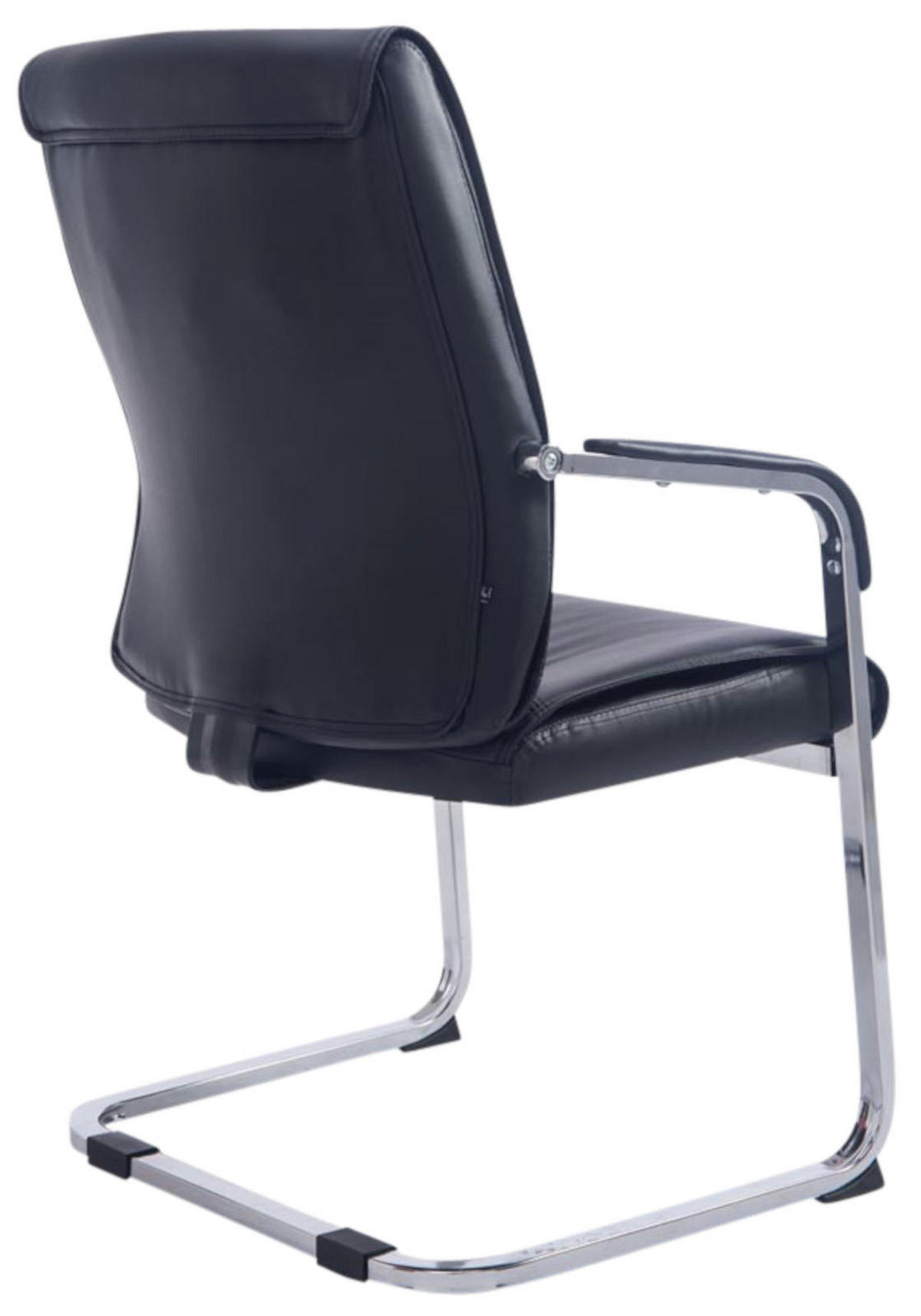 SCHWINGSTUHL 2er Set Lederlook schwarz - Schwarz, Textil/Metall (58/102/65cm) - CLP