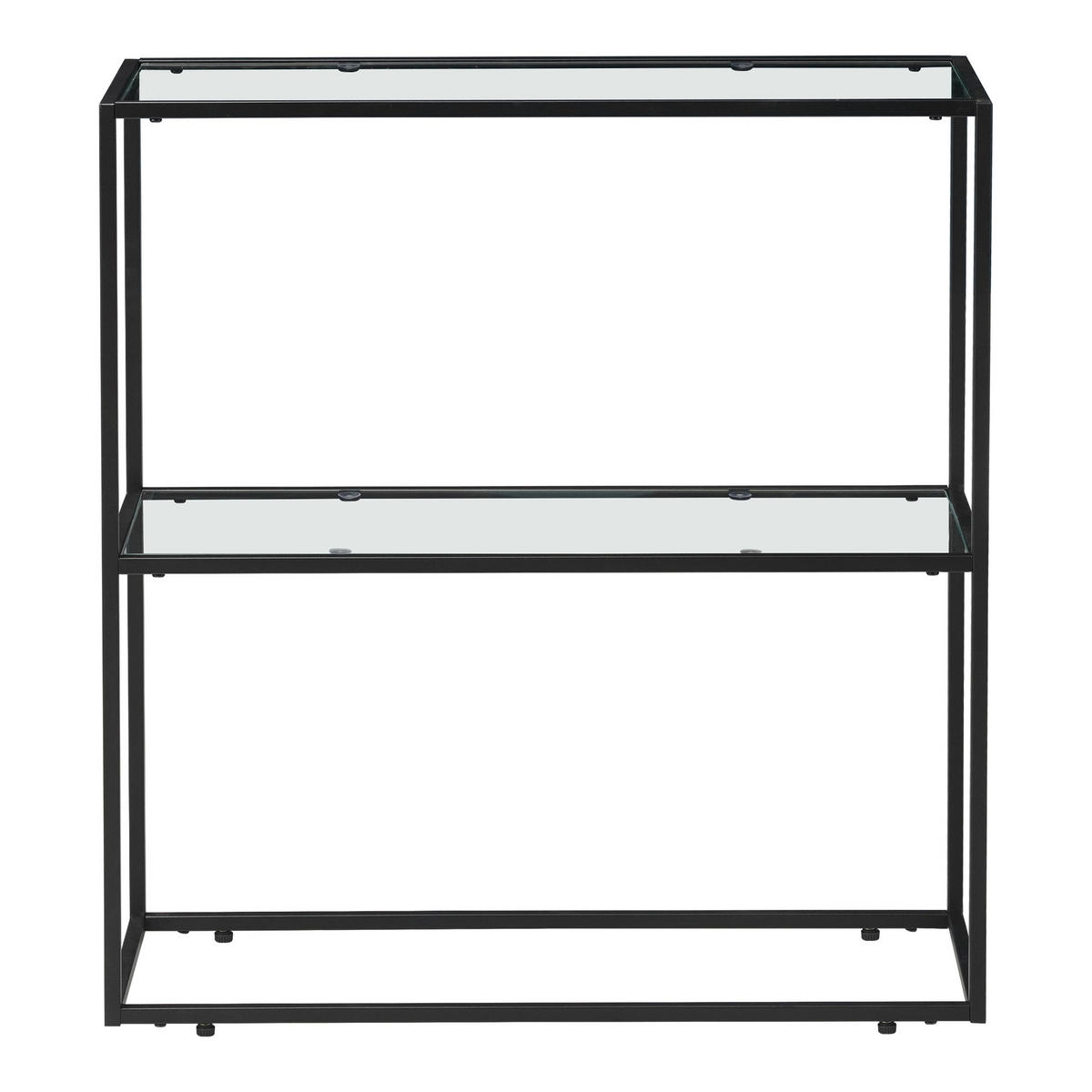KONSOLENTISCH Konnevesi - Schwarz, Metall (30/80/85cm) - [en.casa]