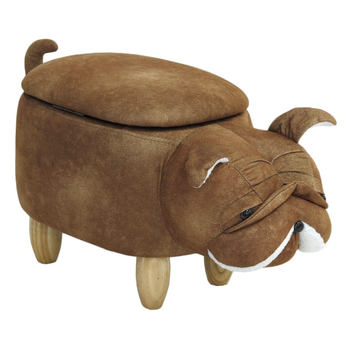 TIERHOCKER Hund Braun - Braun, Textil (30/37/63cm) - SVITA